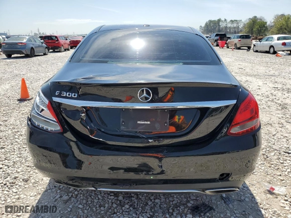2015 Mercedes-Benz C-Class C 300 with VIN 55SWF4JB4FU075745, listed as a Copart auction lot 47695835 with 105,268 mi miles and Salvage Title. Bid and sale history available at carsss.com. Image 6.