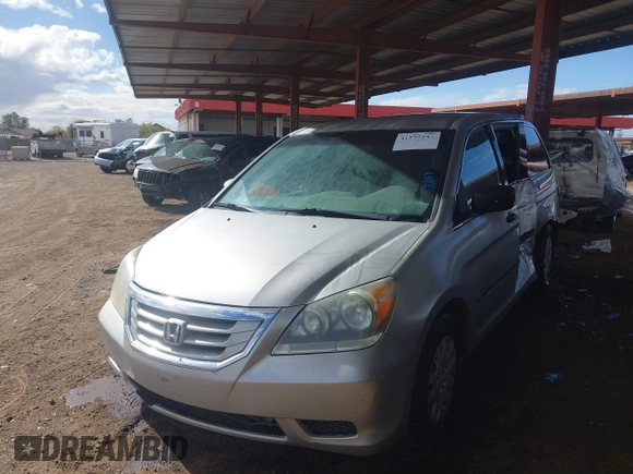 2009 Honda Odyssey LX with VIN 5FNRL38289B049418, listed as a IAAI auction lot 41777253 with 151,512 mi miles and . Bid and sale history available at DreamBid. Image 17.