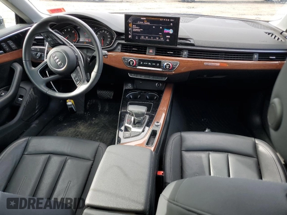 2022 Audi A5 Sportback Premium with VIN WAUABCF5XNA032343, listed as a Copart auction lot 76373244 with 32,412 mi miles and Salvage Title. Bid and sale history available at carsss.com. Image 8.