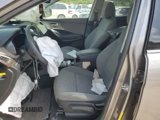 2018 Hyundai Santa Fe 2.4L z VIN 5NMZTDLB9JH079656, wystawiony jako Copart lot #54256175 z przebiegiem 100 678 mil mil oraz Szkoda całkowita • Salvage title. Historia ofert i sprzedaży dostępna na DreamBid. Obrazek 7.