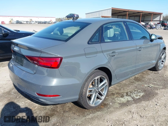 2020 Audi A3 Premium with VIN WAUAUGFF4LA096241, listed as a IAAI auction lot 41854280 with 58,287 mi miles and . Bid and sale history available at DreamBid. Image 4.