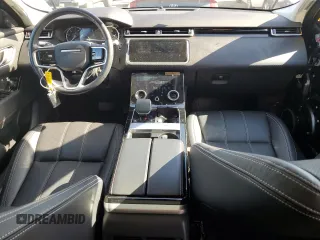 2021 Land Rover Range Rover Velar S with VIN SALYJ2EX4MA327091, listed as a Copart auction lot 45552485 with 24,922 mi miles and Salvage Title. Bid and sale history available at carsss.com. Image 8.