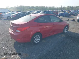 2014 Hyundai Accent GLS with VIN KMHCT4AE1EU739427, listed as a IAAI auction lot 42101934 with 29,298 mi miles and . Bid and sale history available at carsss.com. Image 4.