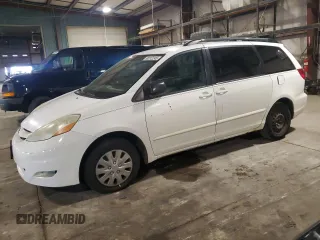 2006 Toyota Sienna CE с VIN 5TDZA23C26S566964, выставлен на аукционе Copart как лот 58212245 с пробегом 262 352 миль миль и Чистый • Clean title. История ставок и продаж доступна на DreamBid. Изображение 1.