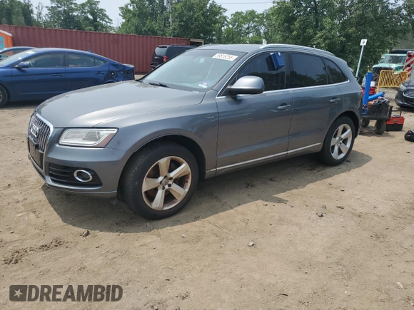 2013 Audi Q5 Hybrid Prestige with VIN WA1C8AFP9DA097001, listed as a Copart auction lot 59816255 with Not provided miles and Clean title. Bid and sale history available at DreamBid. Image 1.