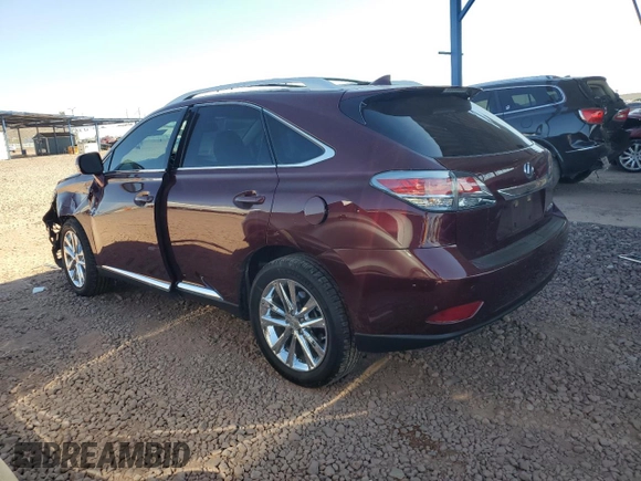 2015 Lexus RX 350 с VIN 2T2ZK1BA9FC208076, выставлен на аукционе Copart как лот 51753665 с пробегом 46 893 миль миль и Списание • Salvage title. История ставок и продаж доступна на DreamBid. Изображение 2.