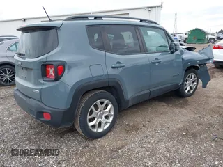 2017 Jeep Renegade Latitude with VIN ZACCJABB5HPF75067, listed as a IAAI auction lot 41493068 with 98,189 mi miles and . Bid and sale history available at DreamBid. Image 4.