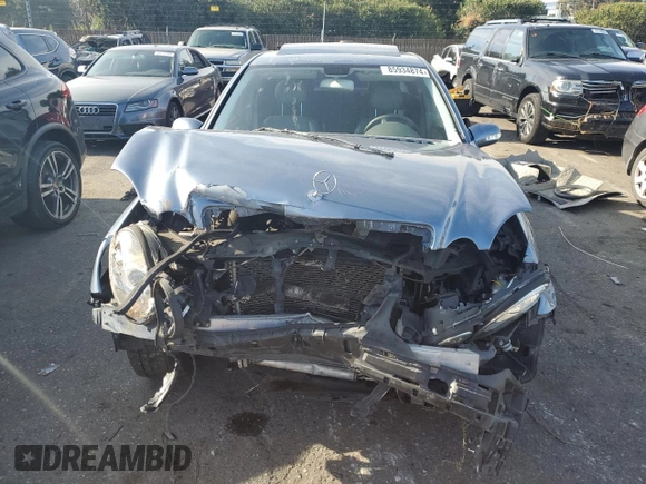 2005 Mercedes-Benz E-Class 3.2L with VIN WDBUF65J75A711635, listed as a Copart auction lot 85934874 with 202,507 mi miles and Salvage Title. Bid and sale history available at carsss.com. Image 5.