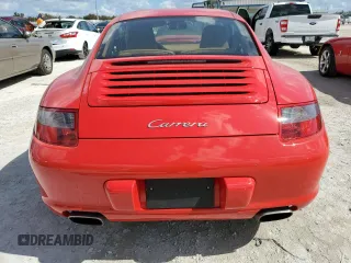 2007 Porsche 911 Carrera with VIN WP0AA29957S710251, listed as a Copart auction lot 77589144 with 0 mi miles and Salvage Title. Bid and sale history available at carsss.com. Image 6.