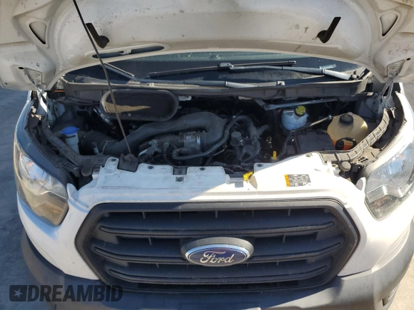 2020 Ford Transit Cargo with VIN 1FTBR2C80LKA40423, listed as a Copart auction lot 44417755 with 165,857 mi miles and Salvage Title. Bid and sale history available at DreamBid. Image 11.
