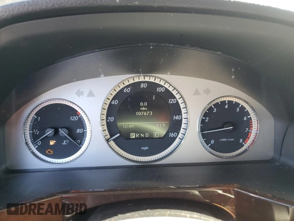 2011 Mercedes-Benz GLK 350 with VIN WDCGG8HB6BF687879, listed as a Copart auction lot 76201304 with 107,673 mi miles and Salvage Title. Bid and sale history available at DreamBid. Image 9.