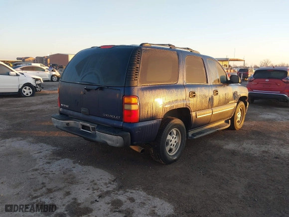 2003 Chevrolet Tahoe LS with VIN 1GNEC13V43R297842, listed as a IAAI auction lot 41653912 with 181,955 mi miles. Bid and sale history available at carsss.com. Image 4.