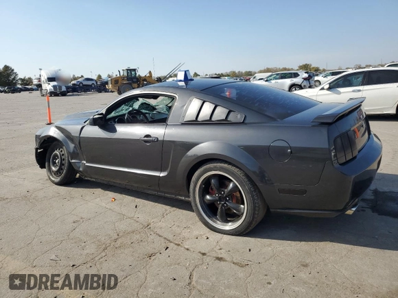 2007 Ford Mustang GT Deluxe with VIN 1ZVHT82H975240198, listed as a Copart auction lot 77448694 with Not Provided miles and Salvage Title. Bid and sale history available at carsss.com. Image 2.