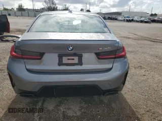 2024 BMW 3 Series M340i with VIN 3MW49FS08R8E37154, listed as a Copart auction lot 65490464 with 7,494 mi miles and Salvage Title. Bid and sale history available at carsss.com. Image 6.
