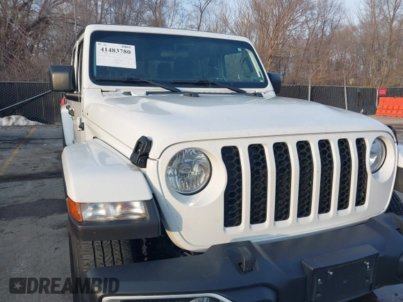 2023 Jeep Gladiator Sport S z VIN 1C6HJTAG7PL535209, wystawiony jako IAAI lot #41483780 z przebiegiem 39 376 mil mil oraz . Historia ofert i sprzedaży dostępna na DreamBid. Obrazek 6.