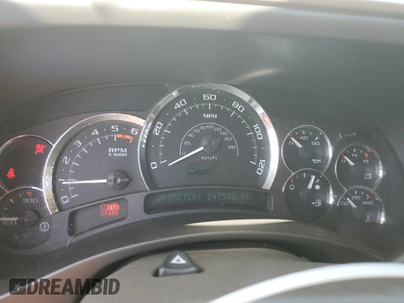 2005 Cadillac Escalade z VIN 1GYEK63N95R118426, wystawiony jako Copart lot #52681345 z przebiegiem 247 972 mil mil oraz Szkoda całkowita • Salvage title. Historia ofert i sprzedaży dostępna na DreamBid. Obrazek 9.