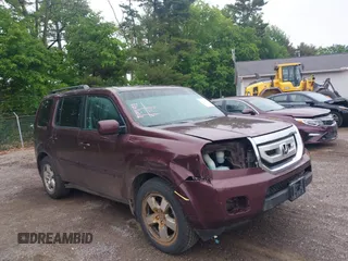 2011 Honda Pilot EX-L z VIN 5FNYF4H56BB037308, wystawiony jako IAAI lot #42354607 z przebiegiem 210 080 mil mil oraz . Historia ofert i sprzedaży dostępna na DreamBid. Obrazek 1.
