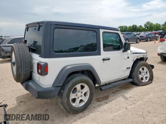 2023 Jeep Wrangler Sport с VIN 1C4HJXAG4PW598962, выставлен на аукционе Copart как лот 63846695 с пробегом 37 986 миль миль и Списание • Salvage title. История ставок и продаж доступна на DreamBid. Изображение 3.