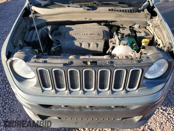 2017 Jeep Renegade Latitude z VIN ZACCJBBB6HPF05681, wystawiony jako Copart lot #56550575 z przebiegiem 142 647 mil mil oraz Szkoda całkowita • Salvage title. Historia ofert i sprzedaży dostępna na DreamBid. Obrazek 12.