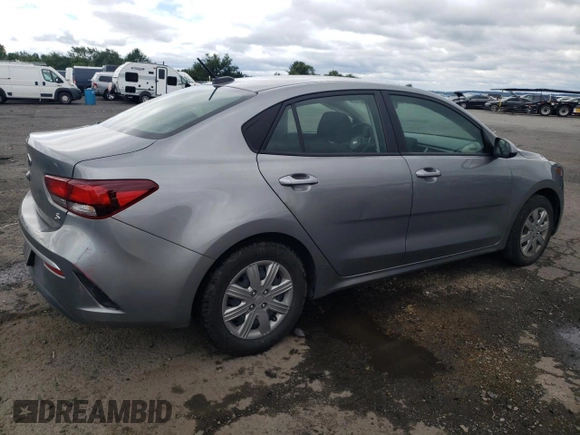 2021 Kia Rio S with VIN 3KPA24AD2ME401151, listed as a Copart auction lot 63223013 with 42,779 mi miles and Salvage Title. Bid and sale history available at DreamBid. Image 3.
