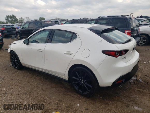 2022 Mazda Mazda3 Hatchback Premium with VIN JM1BPBMLXN1516856, listed as a Copart auction lot 69418993 with 28,440 mi miles. Bid and sale history available at carsss.com. Image 2.