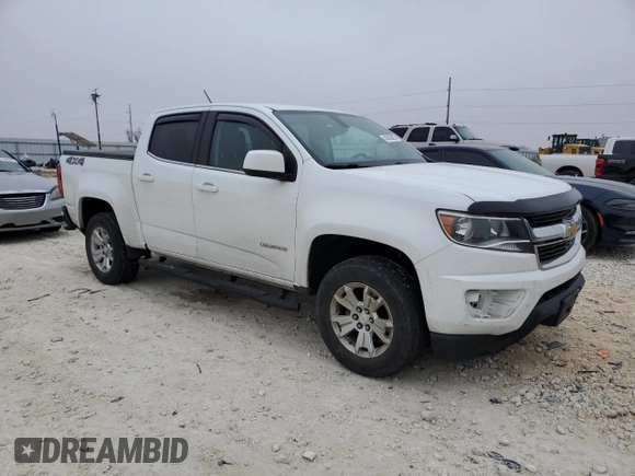 2018 Chevrolet Colorado 2WD LT with VIN 1GCGSCEN8J1215152, listed as a Copart auction lot 43835025 with 93,939 mi miles and Salvage Title. Bid and sale history available at DreamBid. Image 4.