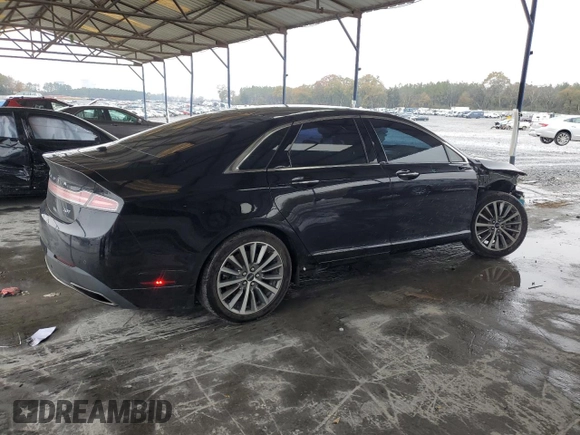 2020 Lincoln MKZ Standard with VIN 3LN6L5A94LR609538, listed as a Copart auction lot 83666274 with 89,087 mi miles and Salvage Title. Bid and sale history available at DreamBid. Image 3.