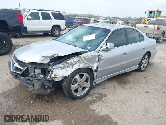 2003 Acura TL Type S with VIN 19UUA56843A067547, listed as a IAAI auction lot 41895483 with 178,906 mi miles. Bid and sale history available at carsss.com. Image 17.