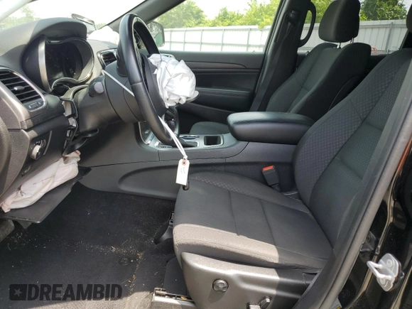 2020 Jeep Grand Cherokee Laredo E с VIN 1C4RJFAG6LC110119, выставлен на аукционе Copart как лот 61932695 с пробегом 52 003 миль миль и Списание • Salvage title. История ставок и продаж доступна на DreamBid. Изображение 7.