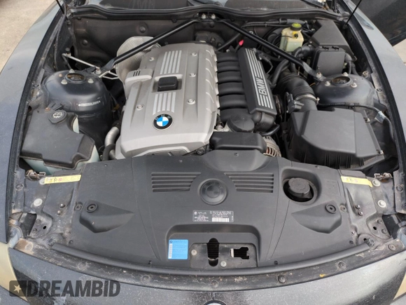 2006 BMW Z4 3.0i with VIN 4USBU33546LW59190, listed as a Copart auction lot 74779364 with 0 mi miles and Non Repairable. Bid and sale history available at carsss.com. Image 11.