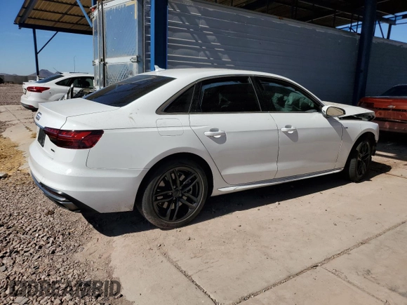 2020 Audi A4 Premium z VIN WAUDNAF47LN008328, wystawiony jako Copart lot #76981644 z przebiegiem Nie podano mil oraz Szkoda całkowita • Salvage title. Historia ofert i sprzedaży dostępna na DreamBid. Obrazek 3.