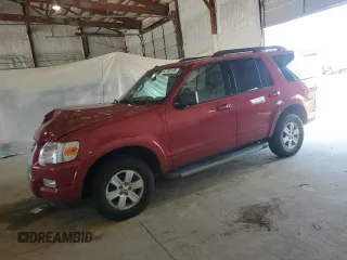 2010 Ford Explorer XLT with VIN 1FMEU7DE2AUA96230, listed as a Copart auction lot 62702185 with Not provided miles and Salvage title. Bid and sale history available at DreamBid. Image 1.