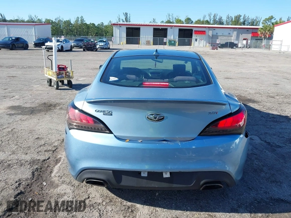 2011 Hyundai Genesis Coupe with VIN KMHHT6KD8BU044185, listed as a IAAI auction lot 42189787 with 136,039 mi miles and . Bid and sale history available at DreamBid. Image 6.