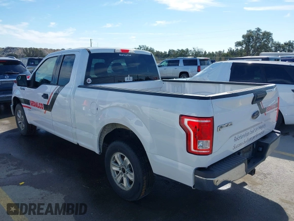 2017 Ford F-150 XL with VIN 1FTEX1CG9HKD76051, listed as a IAAI auction lot 41673314 with 236,509 mi miles and . Bid and sale history available at DreamBid. Image 3.