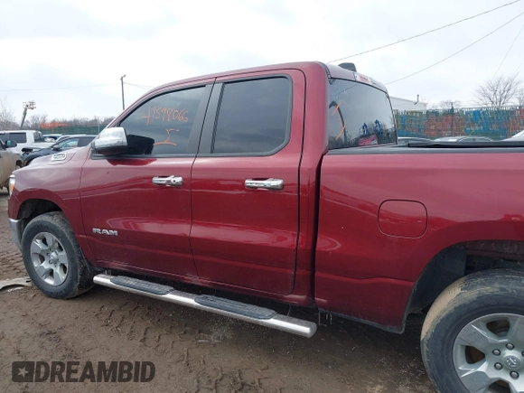 2022 Ram 1500 Big Horn with VIN 1C6RRFBG4NN263670, listed as a IAAI auction lot 41598066 with 49,999 mi miles and . Bid and sale history available at DreamBid. Image 14.