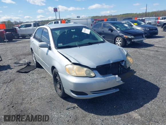2007 Toyota Corolla CE with VIN 1NXBR32E67Z885036, listed as a IAAI auction lot 41983140 with 204,502 mi miles and . Bid and sale history available at DreamBid. Image 1.