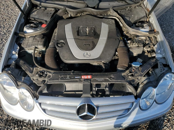 2006 Mercedes-Benz CLK 350 with VIN WDBTK56H96F191584, listed as a Copart auction lot 78247294 with 74,012 mi miles and Salvage Title. Bid and sale history available at DreamBid. Image 11.