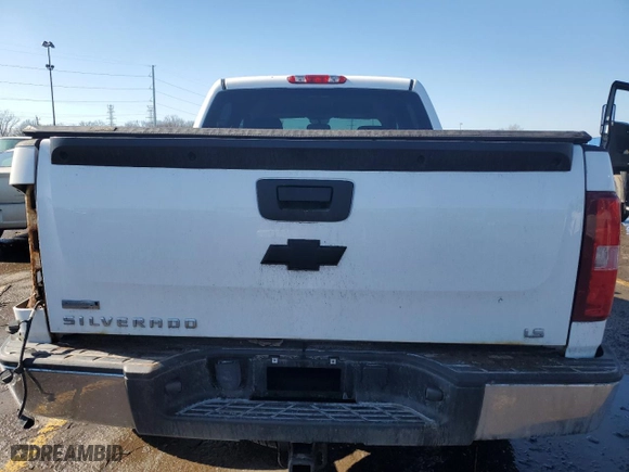2011 Chevrolet Silverado 1500 LS with VIN 3GCPKREA8BG295040, listed as a Copart auction lot 46916275 with 127,355 mi miles and Salvage Title. Bid and sale history available at carsss.com. Image 6.