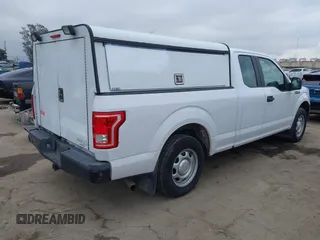 2017 Ford F-150 XL with VIN 1FTEX1C87HKE24171, listed as a IAAI auction lot 41905580 with 54,780 mi miles. Bid and sale history available at carsss.com. Image 4.