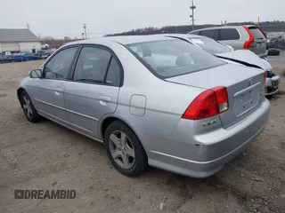 2004 Honda Civic EX with VIN 2HGES26724H592794, listed as a IAAI auction lot 41560628 with 261,924 mi miles and . Bid and sale history available at DreamBid. Image 3.