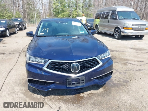 2018 Acura TLX with VIN 19UUB2F30JA012414, listed as a IAAI auction lot 41906116 with 83,758 mi miles. Bid and sale history available at carsss.com. Image 11.