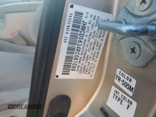 1994 Honda Accord LX w/ABS with VIN JHMCD5634RC061099, listed as a Copart auction lot 83488354 with 208,488 mi miles and Salvage Title. Bid and sale history available at carsss.com. Image 14.