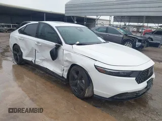 2023 Honda Accord Sport-L with VIN 1HGCY2F70PA054054, listed as a IAAI auction lot 42181226 with 34,539 mi miles and . Bid and sale history available at DreamBid. Image 1.
