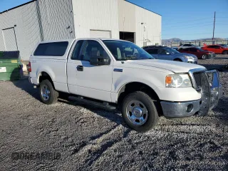 2008 Ford F-150 XL with VIN 1FTRF14548KD28152, listed as a Copart auction lot 85705294 with 108,725 mi miles and Salvage Title. Bid and sale history available at carsss.com. Image 4.