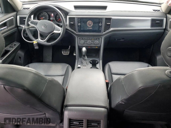 2021 Volkswagen Atlas SE with VIN 1V2RR2CA8MC527090, listed as a Copart auction lot 50008125 with 51,086 mi miles and Salvage title. Bid and sale history available at DreamBid. Image 8.