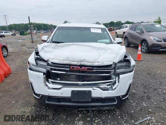 2023 GMC Acadia SLT with VIN 1GKKNUL44PZ211812, listed as a IAAI auction lot 42471197 with 41,301 mi miles and . Bid and sale history available at DreamBid. Image 6.