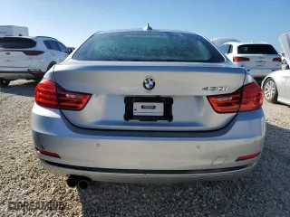 2017 BMW 4 Series 430i with VIN WBA4F7C57HG437994, listed as a Copart auction lot 76075274 with 0 mi miles and Salvage Title. Bid and sale history available at carsss.com. Image 6.