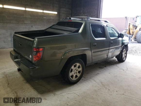 2006 Honda Ridgeline RTL with VIN 2HJYK16546H527657, listed as a Copart auction lot 77819454 with 0 mi miles and Salvage Title. Bid and sale history available at carsss.com. Image 3.