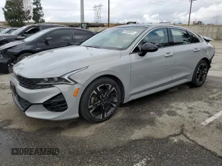 2022 Kia K5 GT-Line with VIN 5XXG64J24NG107093, listed as a Copart auction lot 48488925 with 65,240 mi miles and Salvage Title. Bid and sale history available at carsss.com. Image 1.