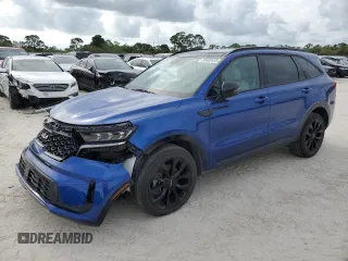 2022 Kia Sorento SX z VIN 5XYRK4LF8NG139626, wystawiony jako Copart lot #54408455 z przebiegiem 47 795 mil mil oraz Szkoda całkowita • Salvage title. Historia ofert i sprzedaży dostępna na DreamBid. Obrazek 1.